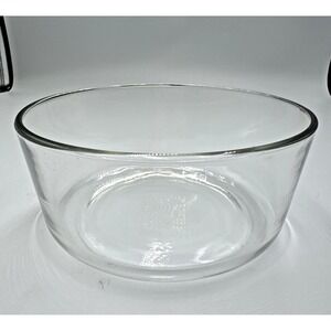Pyrex 7203 7-Cup Clear Glass Food Storage Bowl